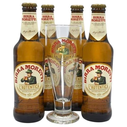 Beb Cerveja Italia Birra Moretti Kit Copo