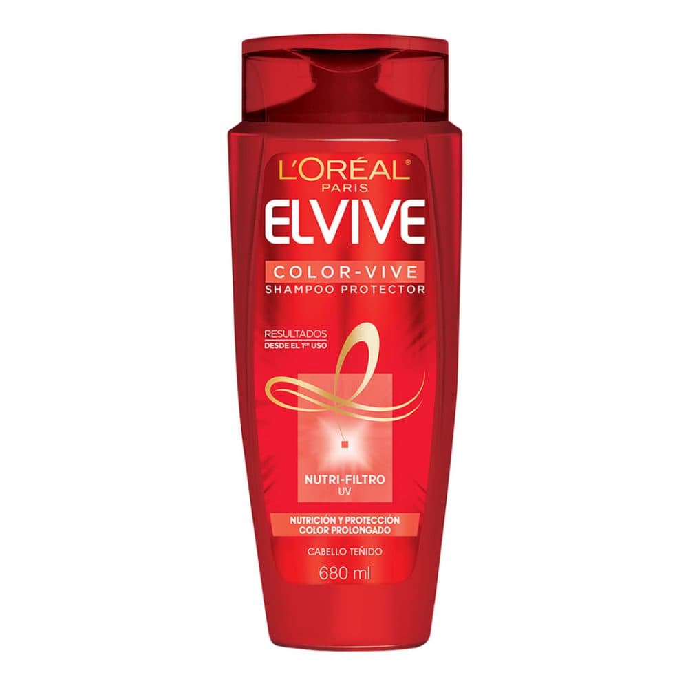 L'Oréal Shampoo Oreal Elvive Color Vive Nutri Filtro Uv 680ML
