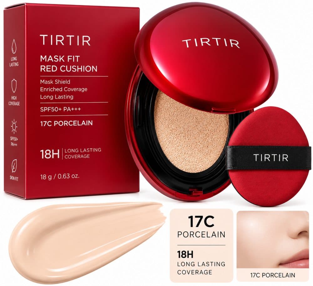 Base Facial Tirtir Red Cushion Porcelain 18G