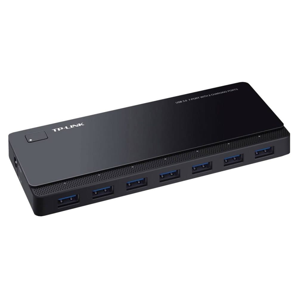 TP-Link Hub USB 7 Puertos 2 Puertos Fast Charger