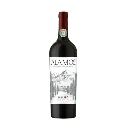 Beb Vinho Argentina Alamos Malbec Mendoza Tinto Seco 750ML