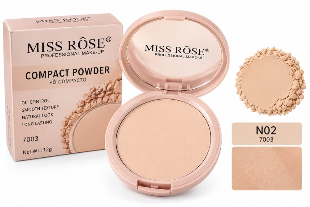 Po Compacto Miss Rose 02