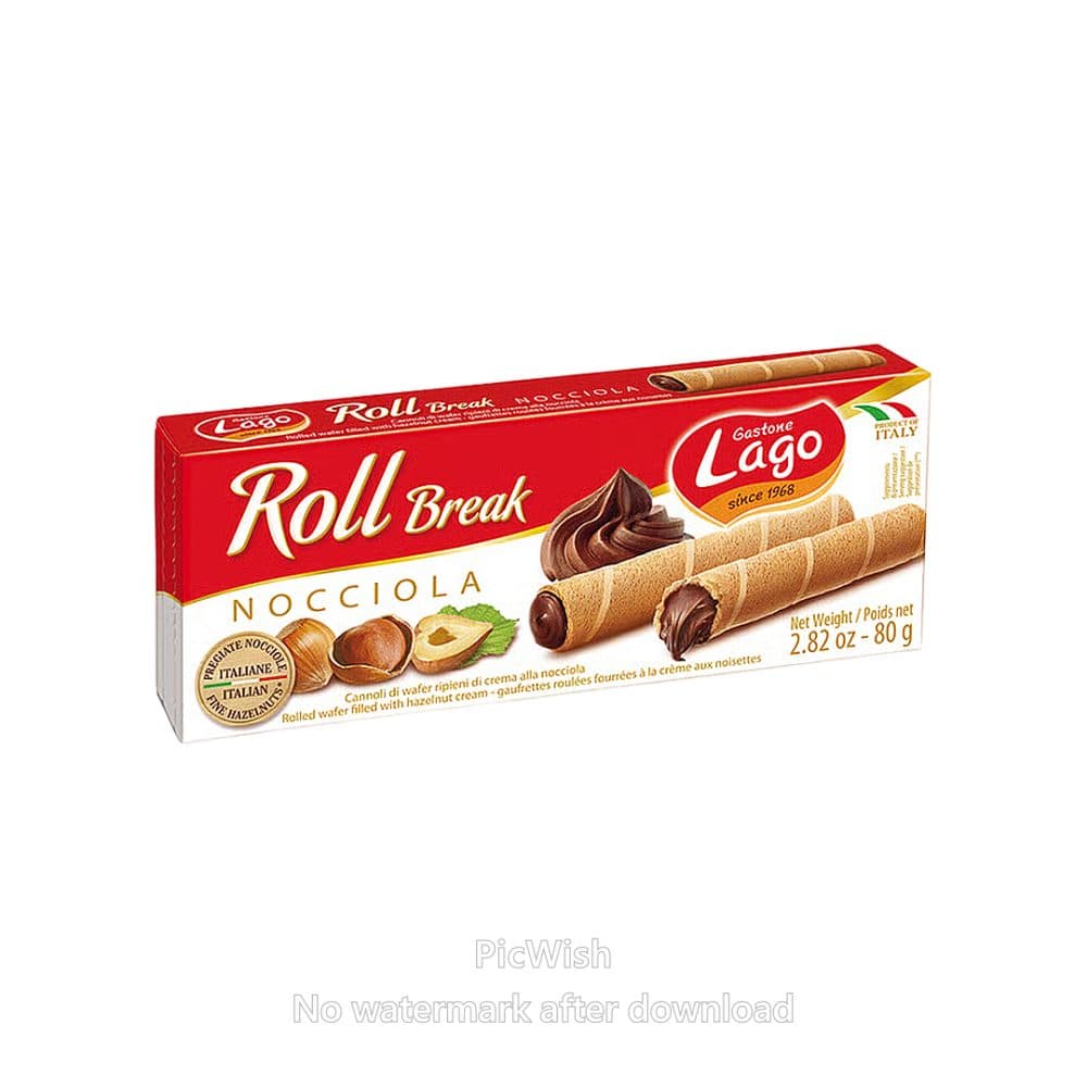 Chocolate Costa Rolls Break Lago Nocciala 80G