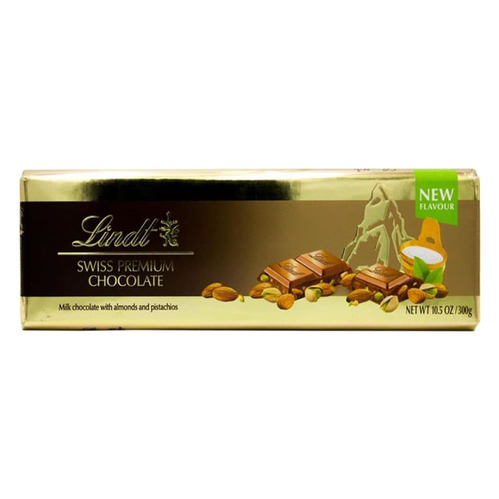 Barra De Chocolate Lindt Leche Pistachio