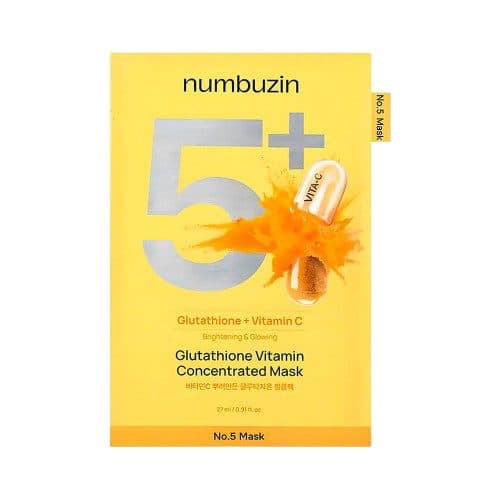 Mascara Facial Numbuzin 5 Glutath Vit Concent 1UN 27M