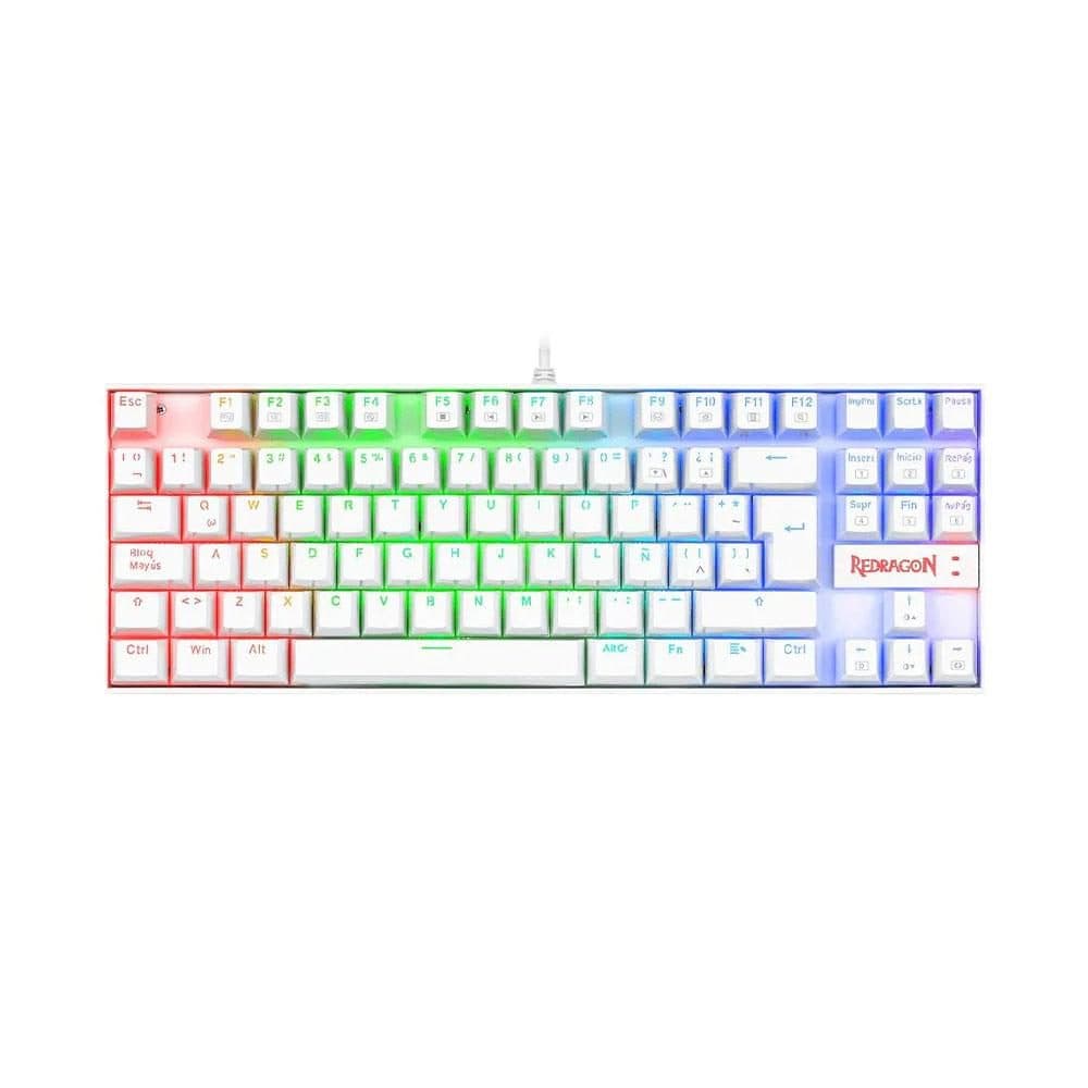 Teclado USB Mec Gamer Redragon RGB Sw Kumara Ingles
