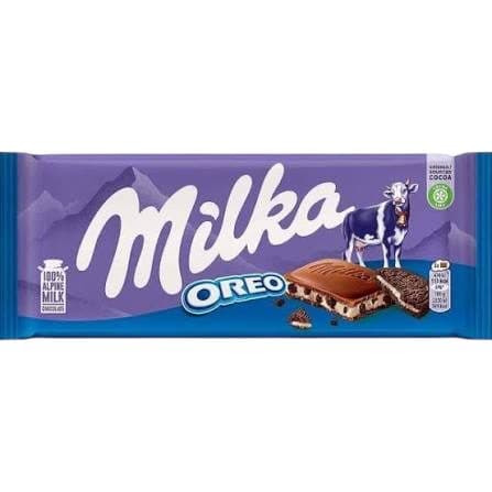 Chocolate Milka Oreo Barra 100G 631574