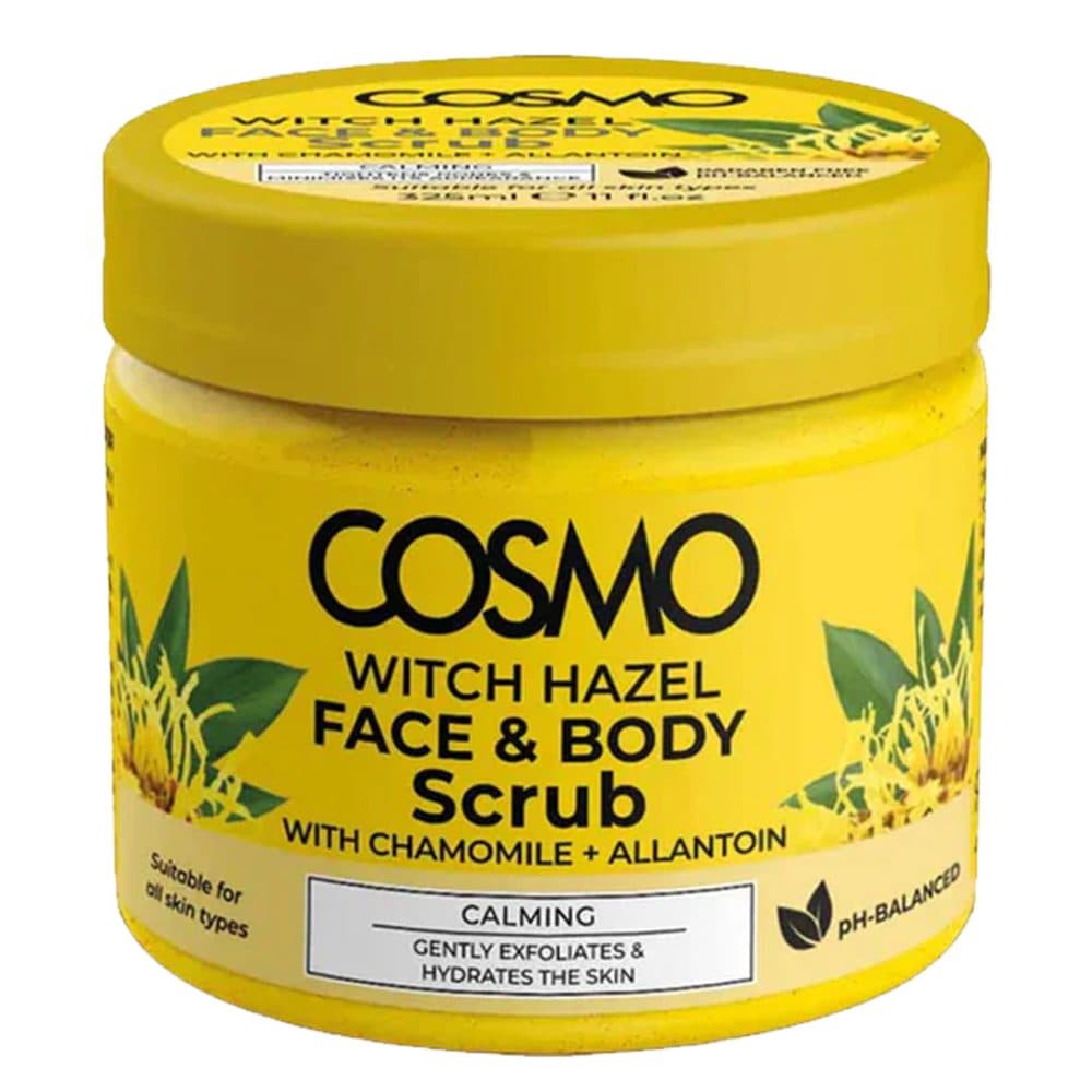 Mascara Cosmo Witch Hazel Face Body Scub 325ML