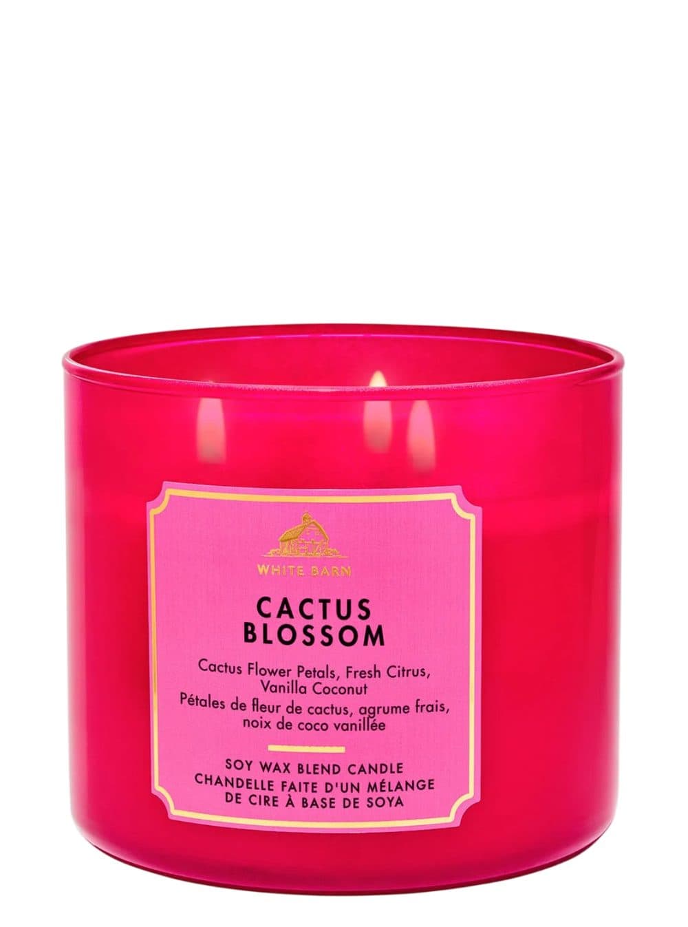 Vela Bath Body Works White Barn Cactus Blossom 411G