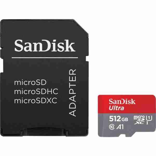 SanDisk Mem Sd Mic Ultra 512GB
