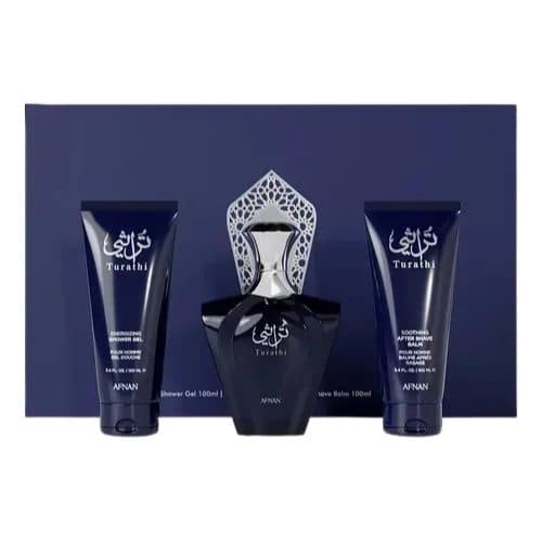 Afnan Turathi Kit Shower Shave Balm 90ML EDP