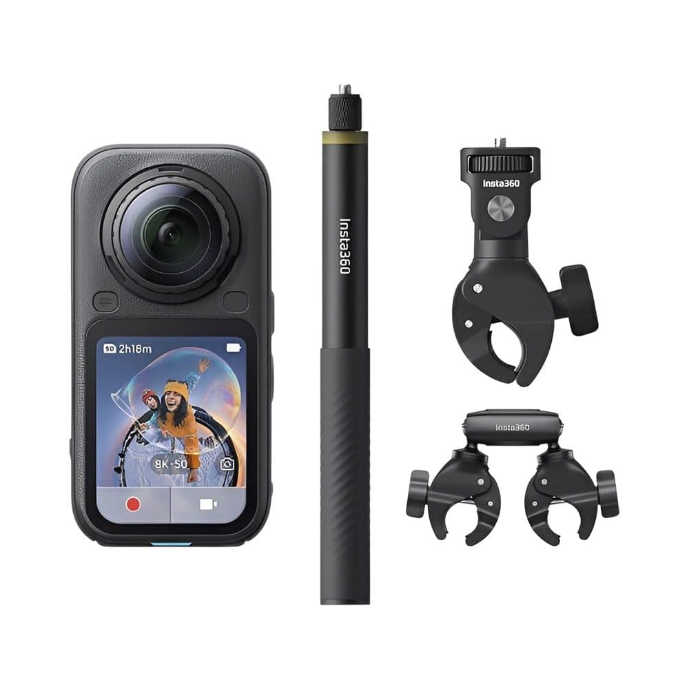 Camera De Acao X6 Cinsabxa Motorcycle Bundle