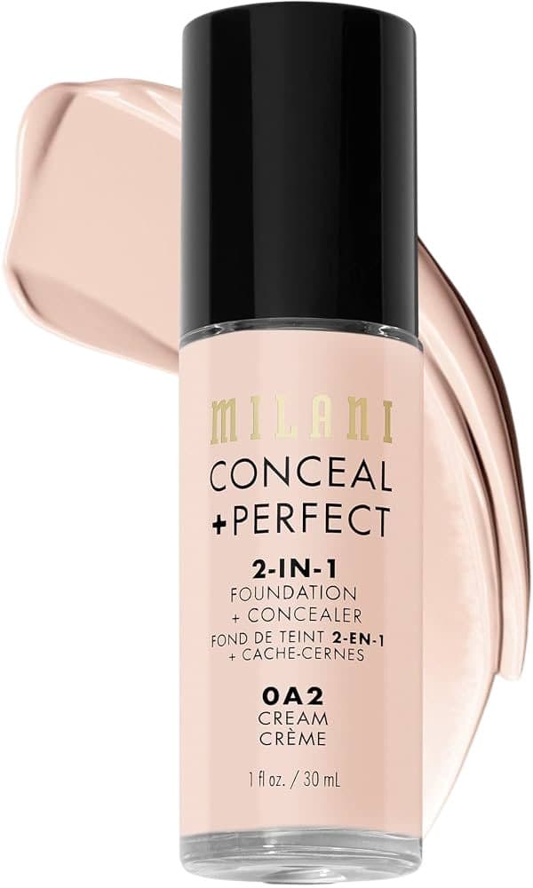 Base Corretivo Milani Conceal Perfect 2 IN1 0A2 Cream 30ML