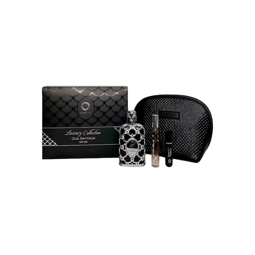 Orientica Kit Luxury Collection Oud Saffron 7 5ML Atomizer Necese 80ML