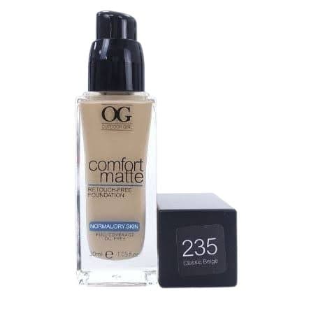 Base Facial Og Comfort Matte Liquid 235 Matte Classic Beige