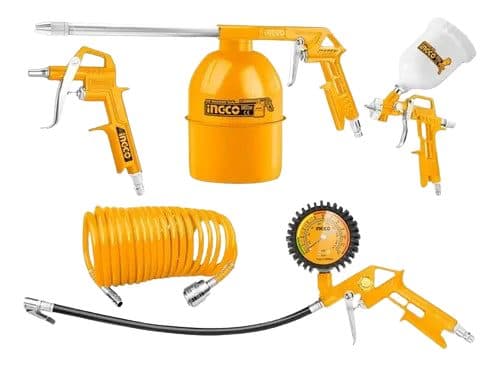 Kit Pistola Pintura Ingco 1 5PCS