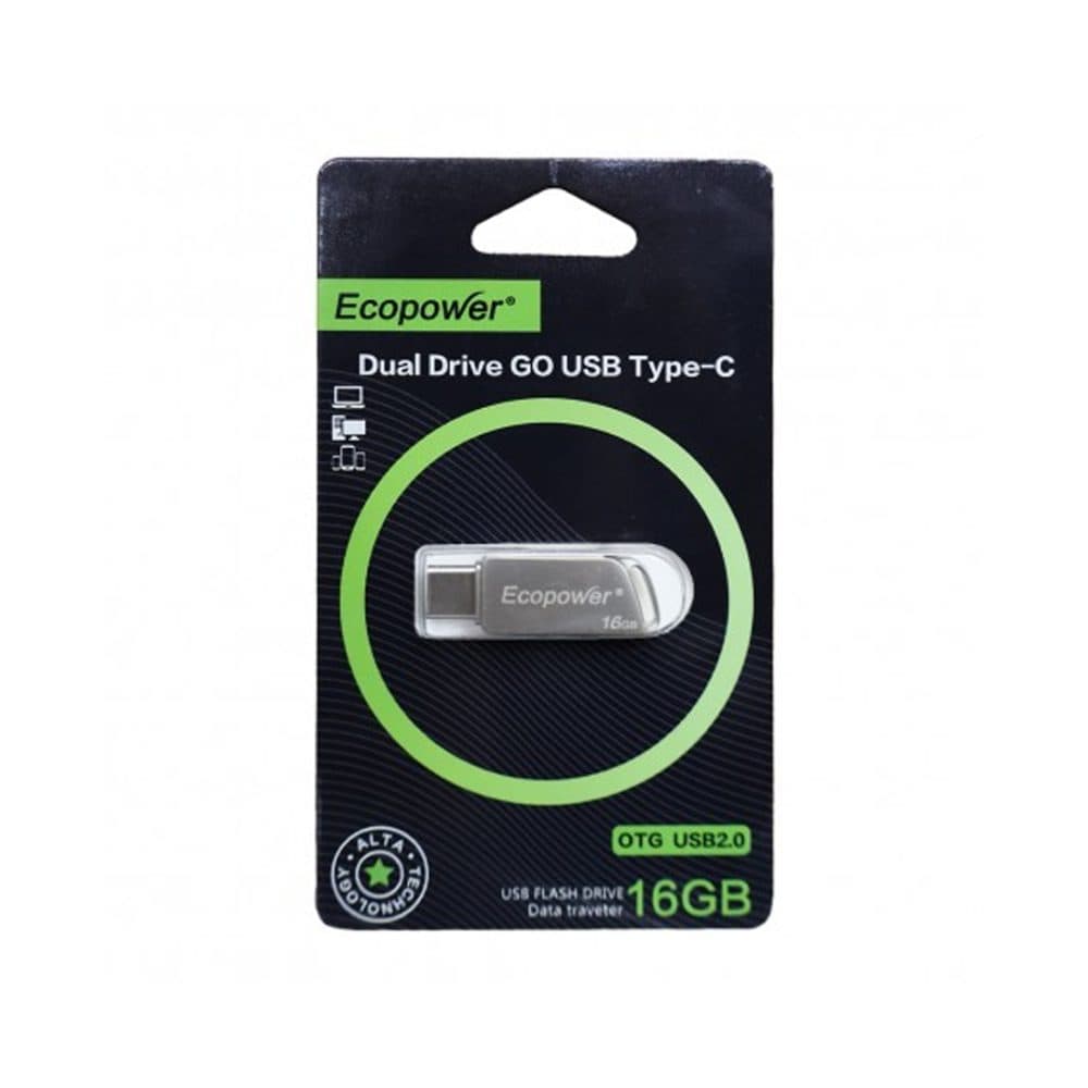 Pendrive Ecopower Drive Otg USB Type Metal