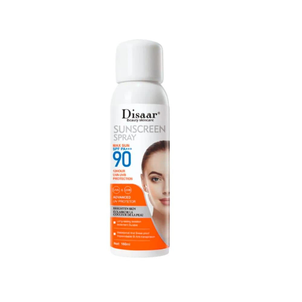 Protetor Solar Spray Disaar Sunscreen Brigthte Skin 160ML