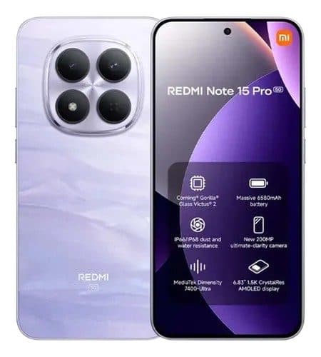 Xiaomi Redmi Note 15 Pro 5G Ch 256GB Purple