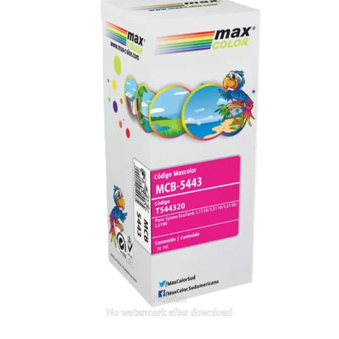 Tinta Maxcolor Epson Magenta 70ML