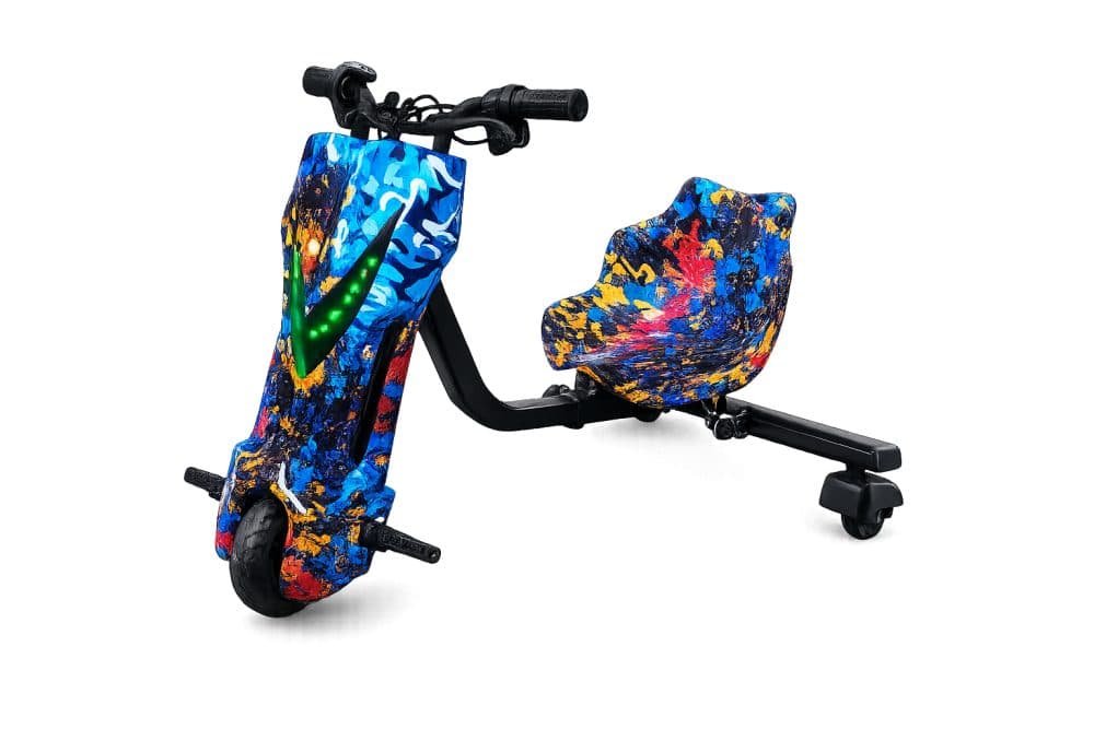 Scooter Triciclo Ghis Colorido 3 Vel 3