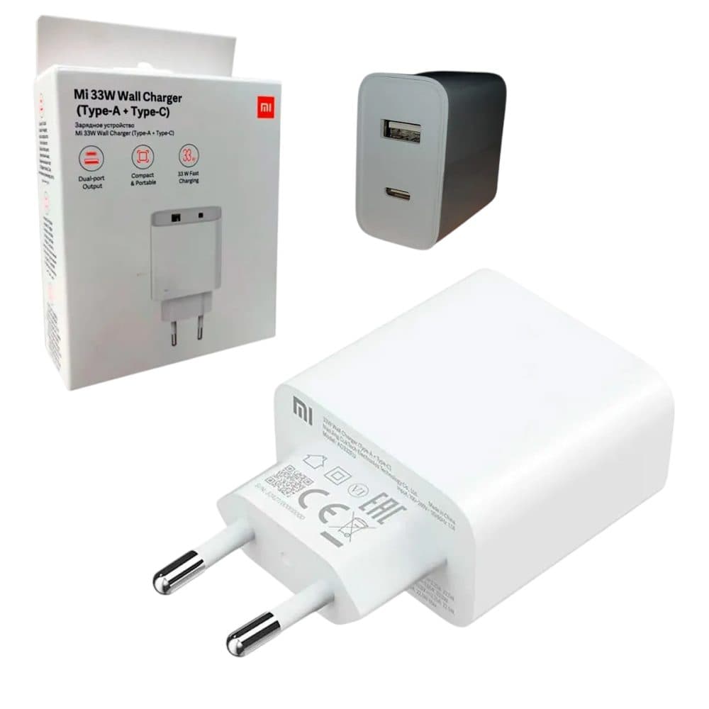 Xiaomi Fonte Carregador Mi Fast Charger With