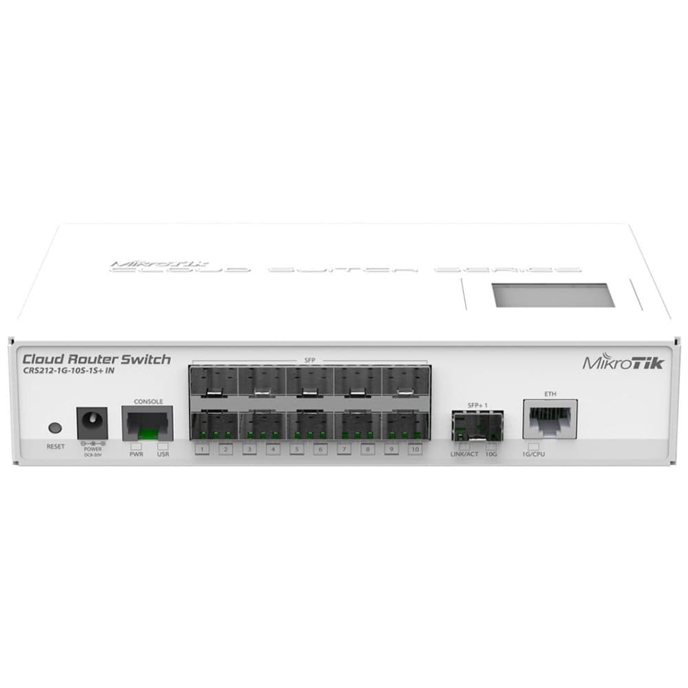 Nintendo Enrutador Mikrotik Cloud Switch 1G 10S 1S In L5