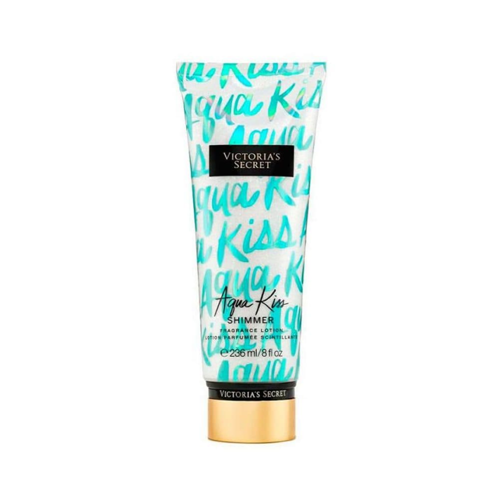 Crema Corporal Victoria Secret Aqua Kiss Shimmer 236ML