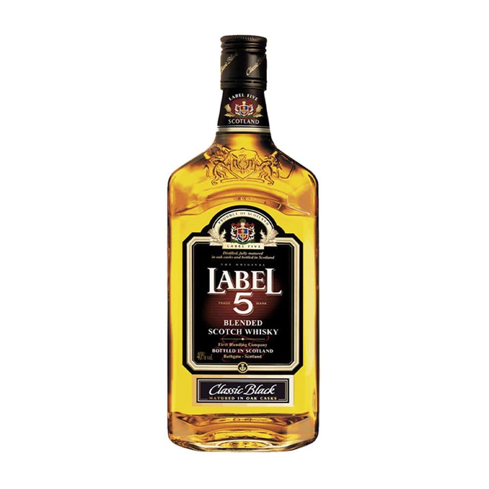 Whisky Label 5 1 8 Anos