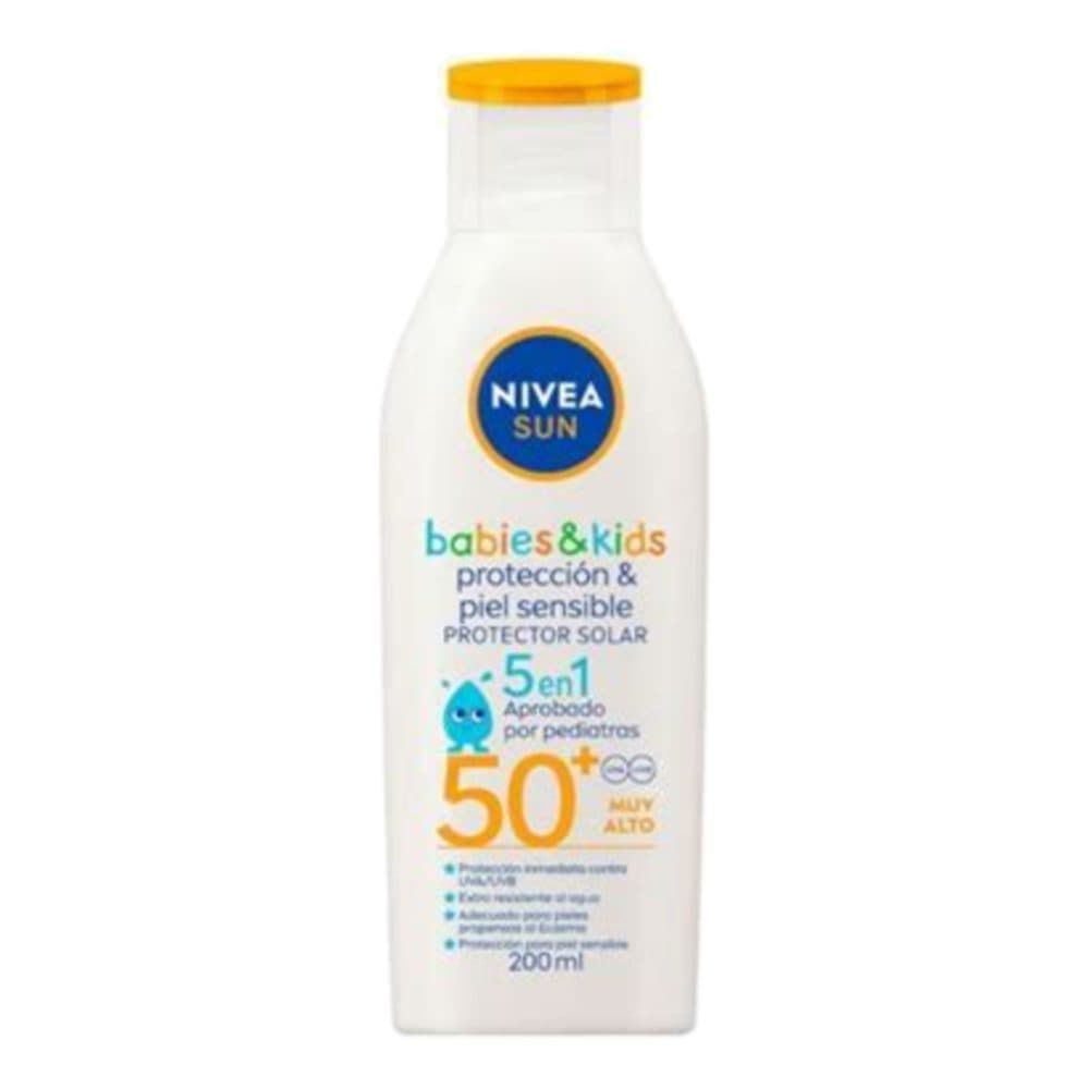 Nivea Protetor Solar Sun Babies Kids 5 In 1 200ML