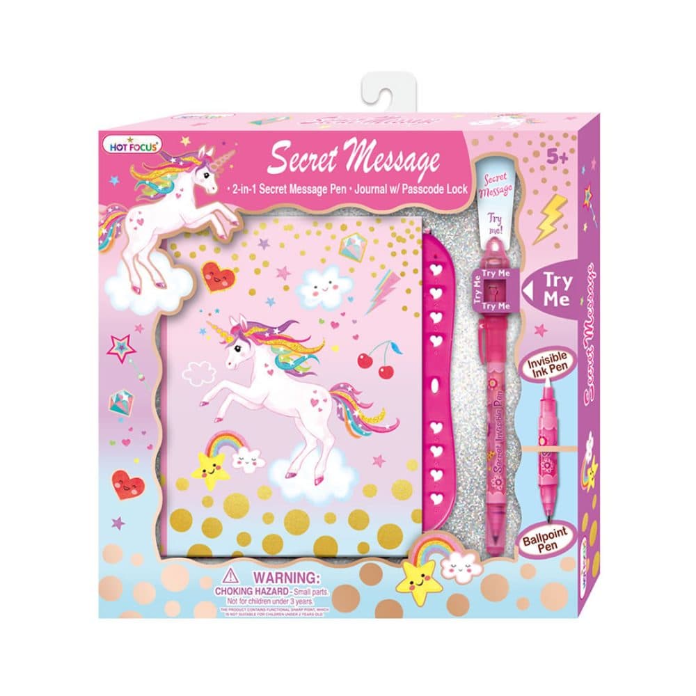 Juego De Mensajes Secretos Hot Focus Unicorn