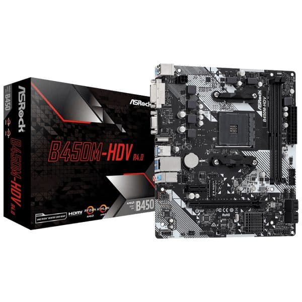 Placa Mae AM4 Asrock Hdv R4 0