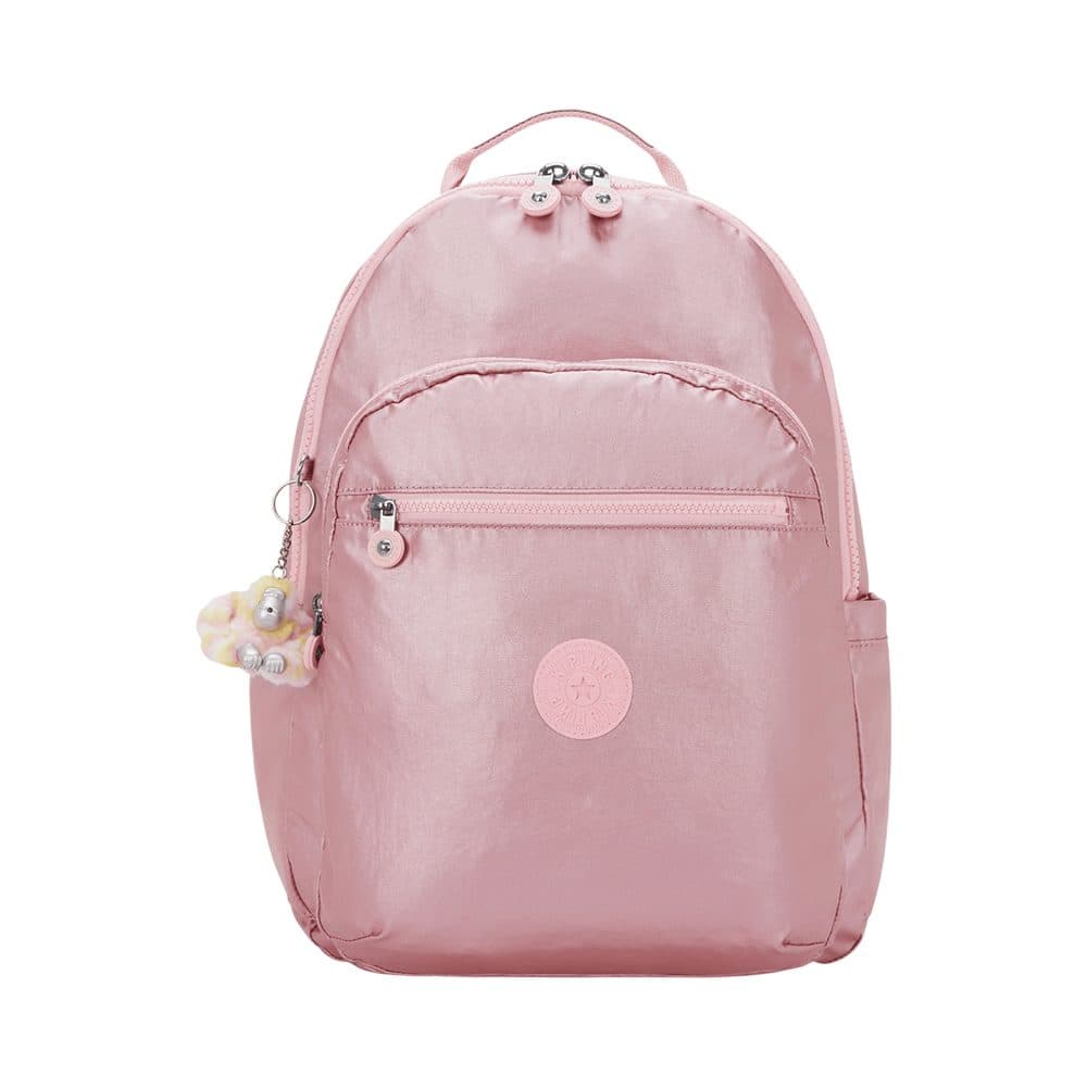 Mochila Kipling Seoul College Extra Bronze