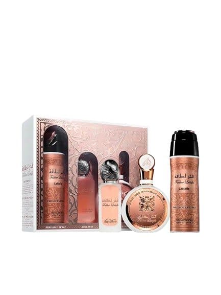 Lattafa Fakhar Kit Spray Hair Freshener 100ML EDP Feminino