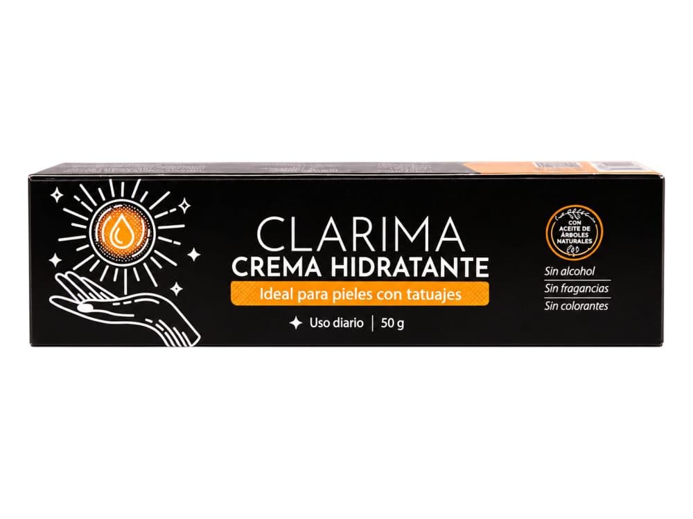Creme Hidratante Clarima Para Tatuagens 50G