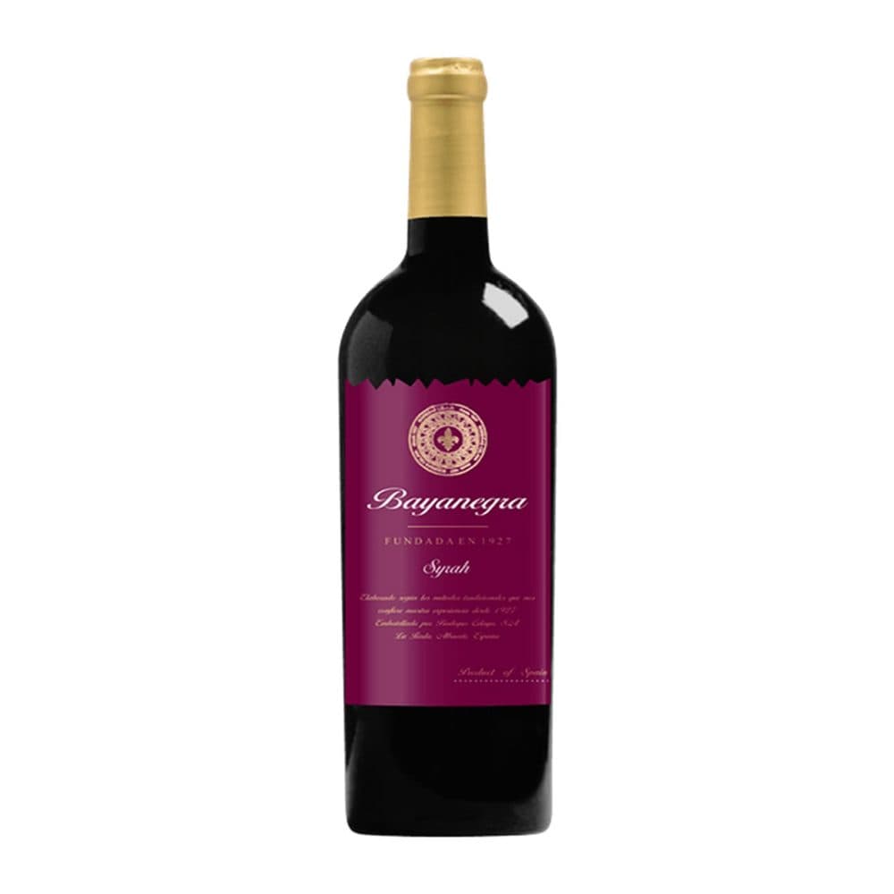 Vino Tinto Bayanegra Syrah 750ML
