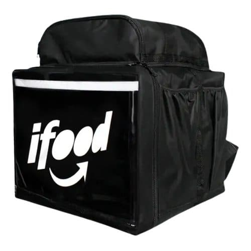 Mochila Bag Delivery Ifood 45L Termica Nylon