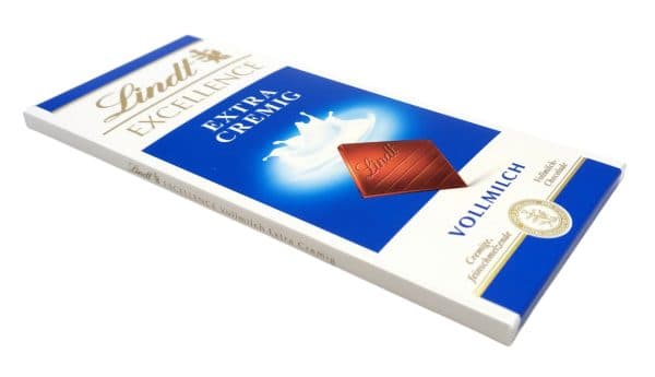 Chocolate Lindt Vollmilch Feinschmelzend Barra 100G