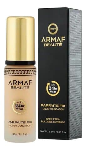 Base Facial Armaf Beaute Parfaite Fix Liq Foundation 24H Porcelain 02