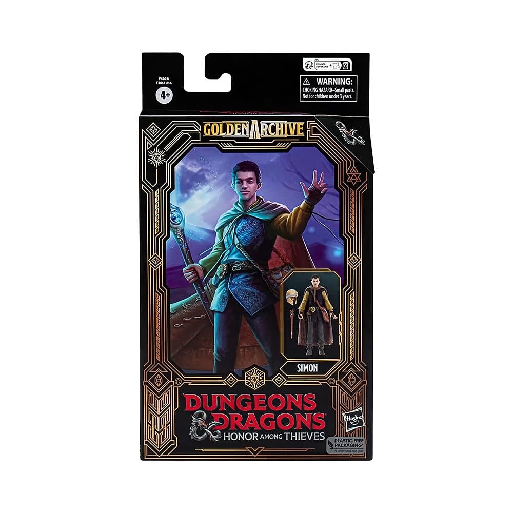 Honor Figura Hasbro Dungeons Dragons Among Thieves Golden Archive Simon