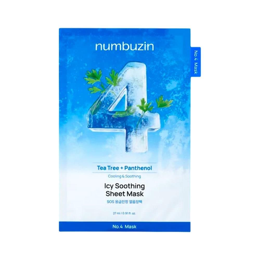 Mascara Facial Numbuzin 4 Ivy Soothing Sheet 1UN 27M