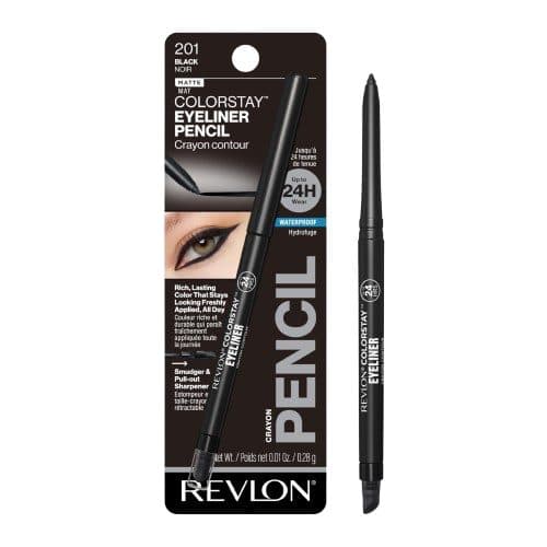 Delineador Revlon Colorstay 201 Black Matte