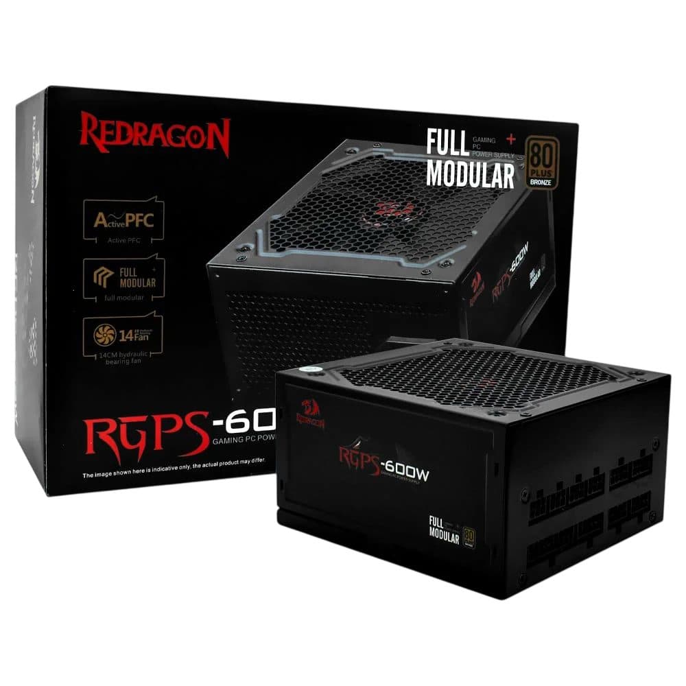 Fonte Redragon Bronze Atx 80 Plus Bronze Full Modular
