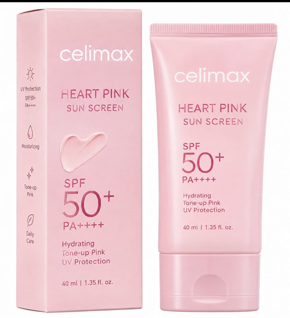 Protetor Solar Facial Celimax Heart Pink Pa Plus 40ML