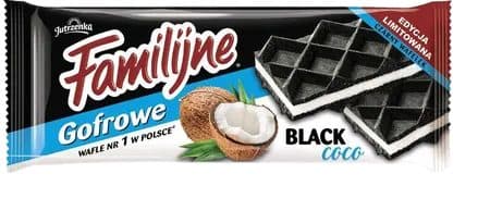 Biscoito Wafer Jutrzenka Familijne Coco
