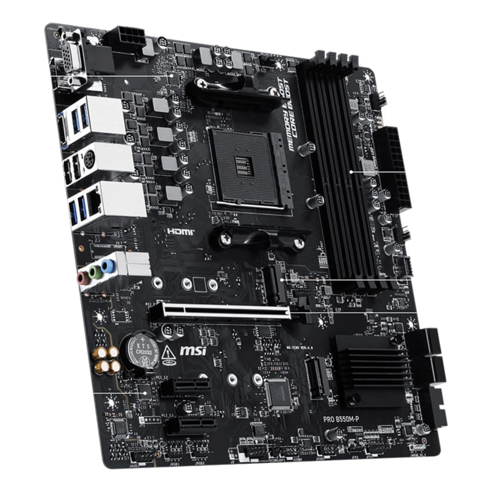 MSI Mb AM4 Pro Dvi DDR4 Hdmi 911 068