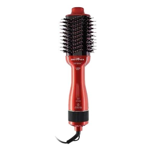 Escova Secadora Britania Soft Vermelho Bivolt