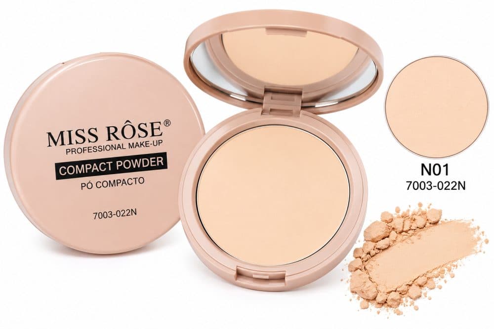 Po Compacto Miss Rose 01
