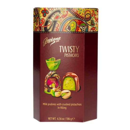 Bombom Goplana Twisty Pistachio