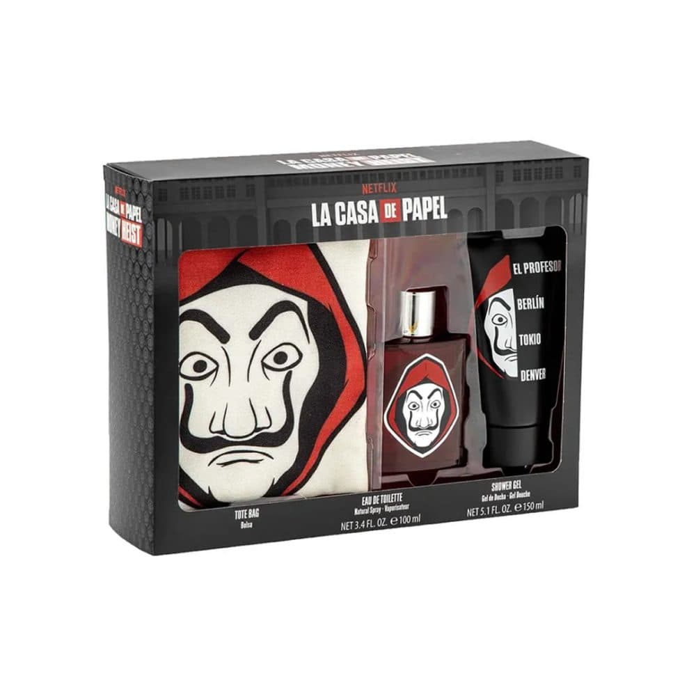 Kit Marvel La Casa De Papel Infantil 100ML